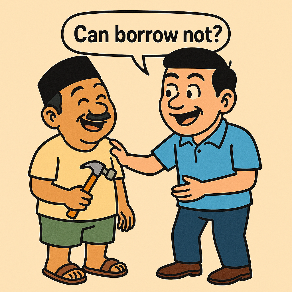 Can borrow not?